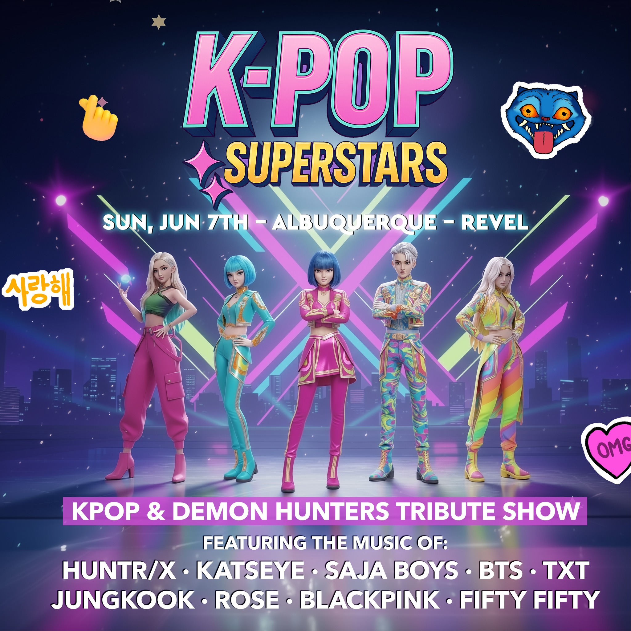 ✨ K-Pop is taking over the stage! ✨ Get ready for a night of