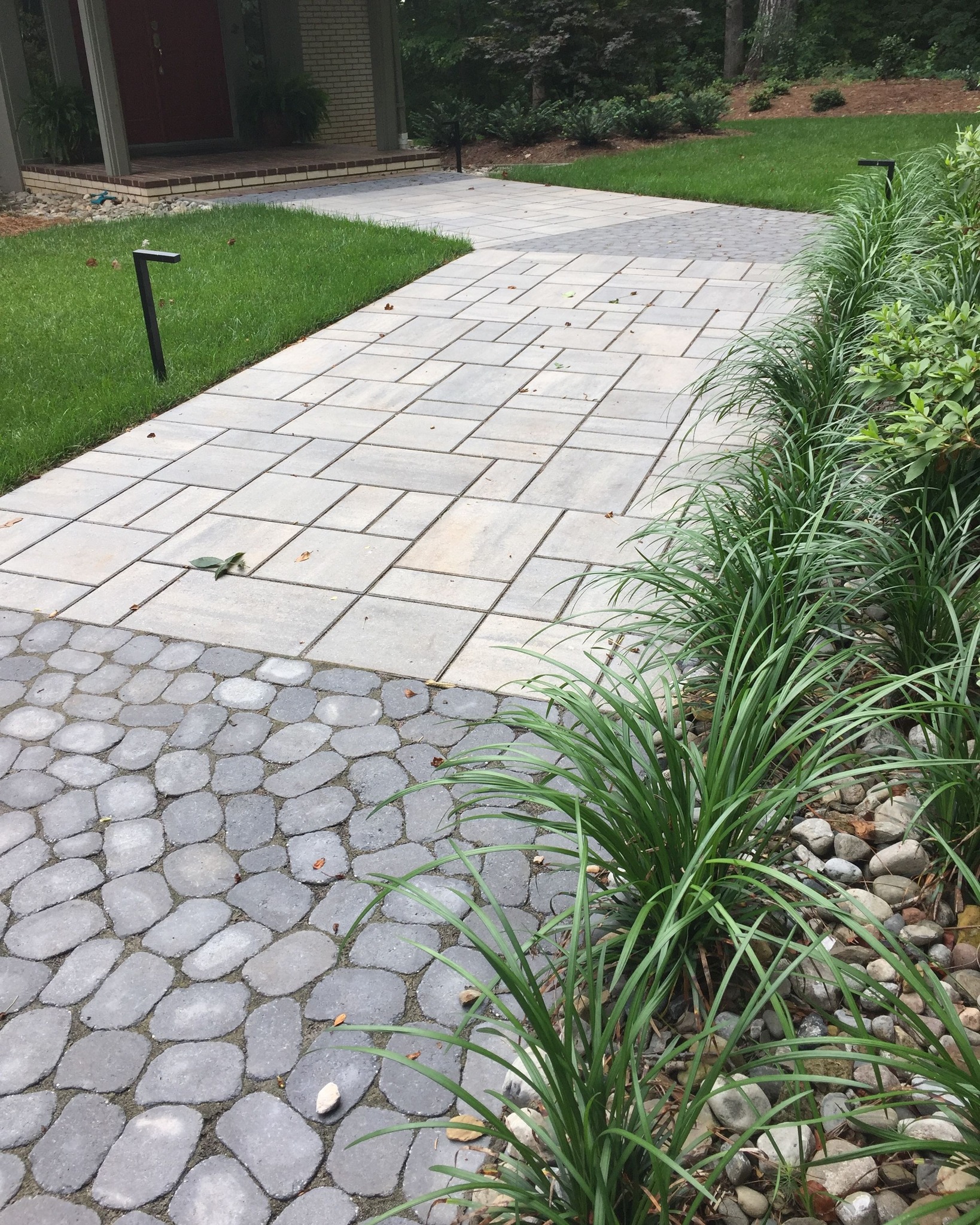 Cauble - Check out this walkway! We used Techo-bloc pavers for a sharp ...