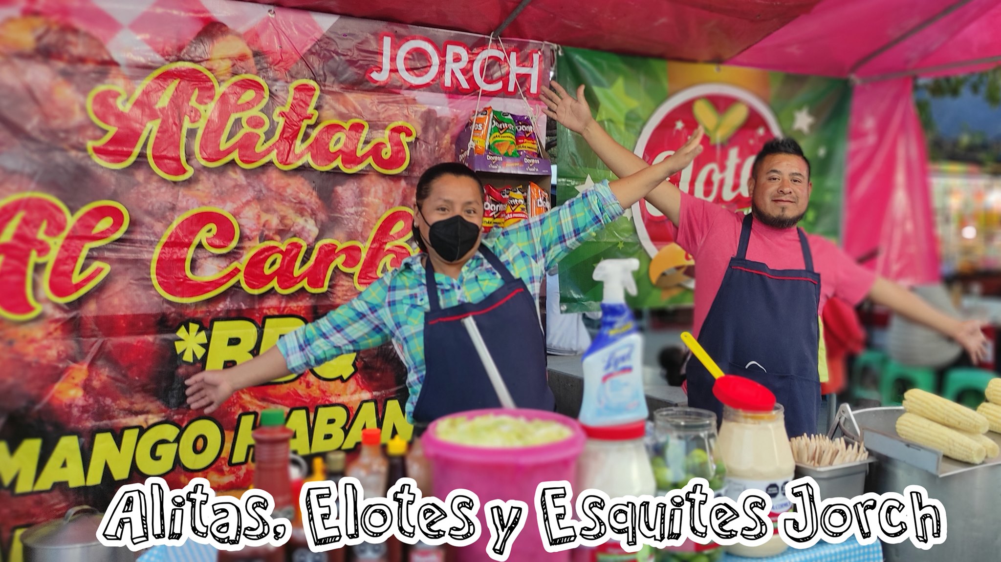 Alitas, Elotes y Esquites 