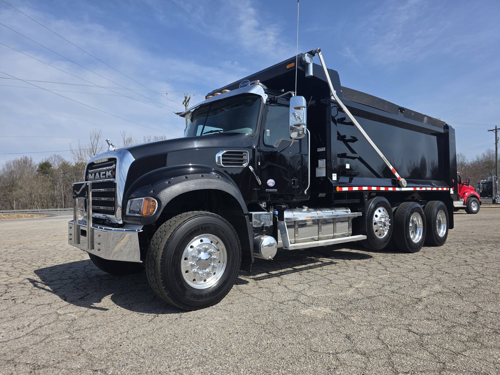 2025 Mack Granite 64FR 18,740Front Axle 20,000# Steerabl Lift Axle