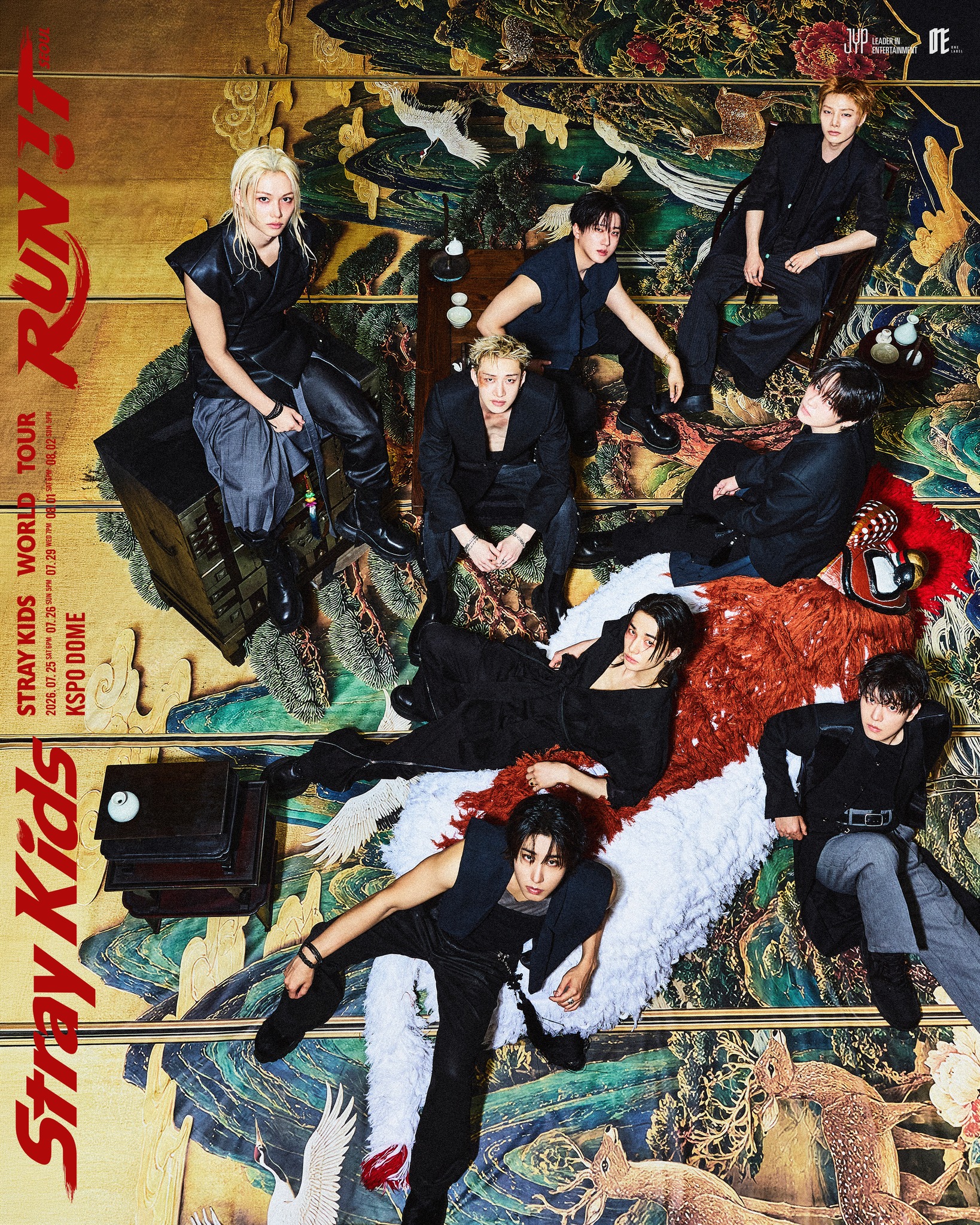 StrayKids ソウルコンRunit Seoul 7/26 Day2 コンプ Stray Kids(스트레이 키즈) World Tour <RUN IT SEOUL> TEASER IMAGE