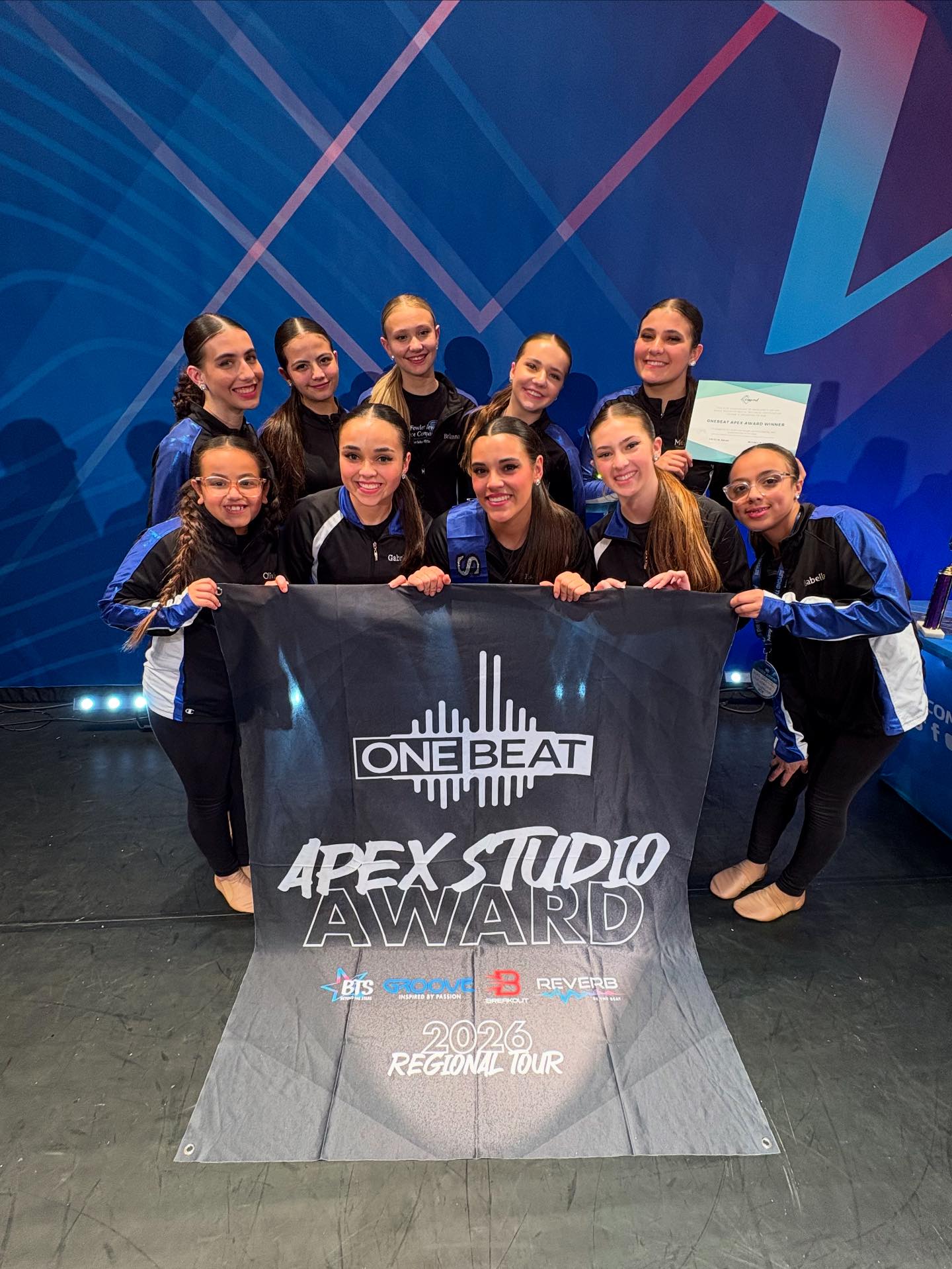 Verne Fowler dance studio wins Apex award at BTS competition