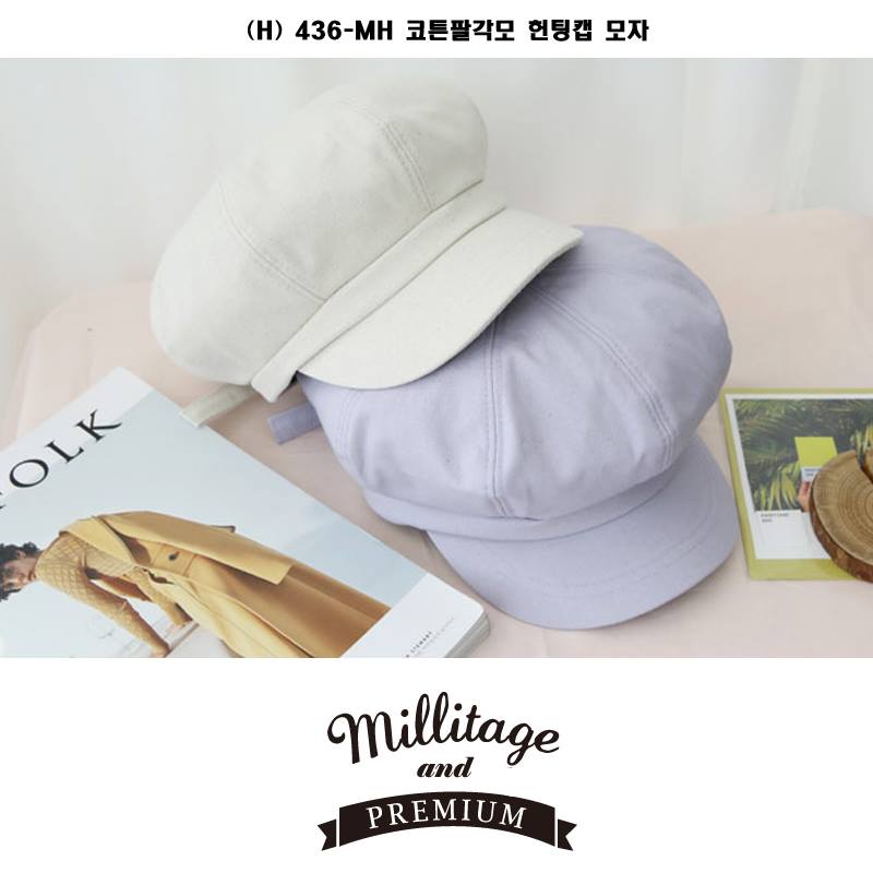 Millitage - ♥가벼운 #면 소재로 나온 #팔각모 #헌팅캡 #모자 입니다 #베이직 한 헌팅캡... | Facebook