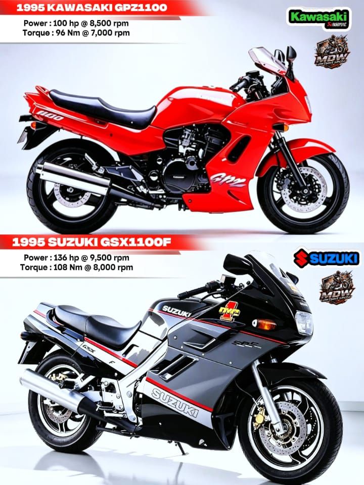 Locked in a fierce 400cc arms race, these two Japanese
