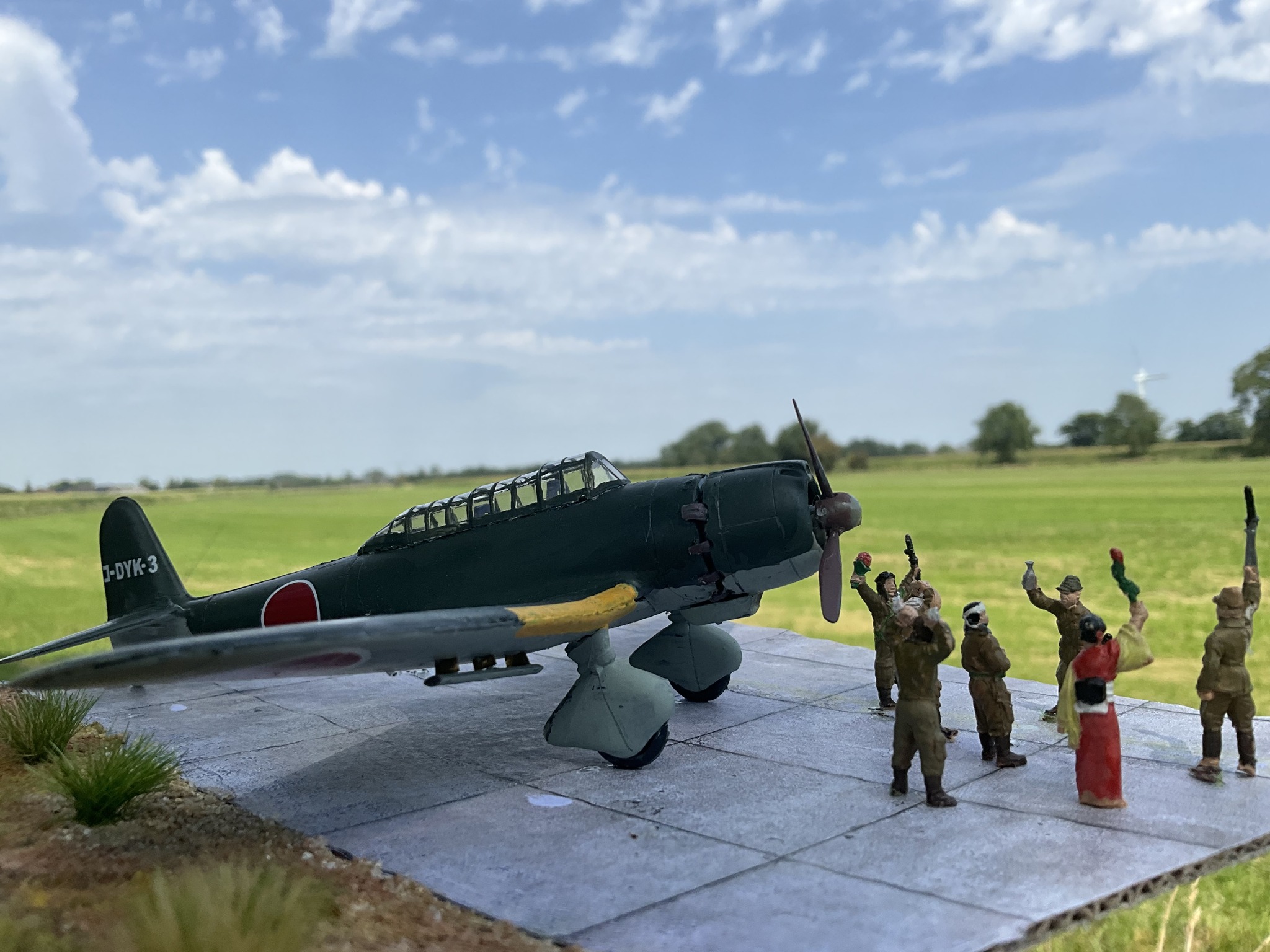 Japanese WWII twin-engine aircraft models