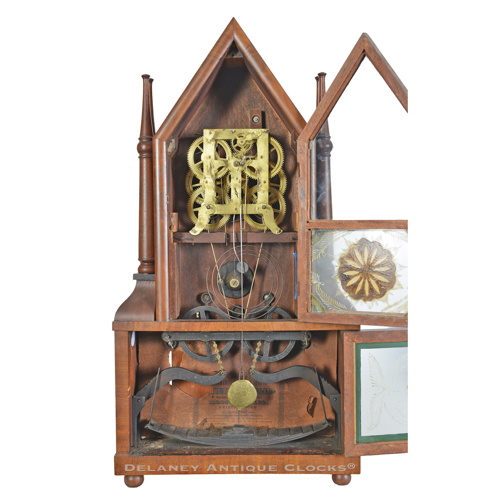 What is a W.F. Evan's Birmingham clock?