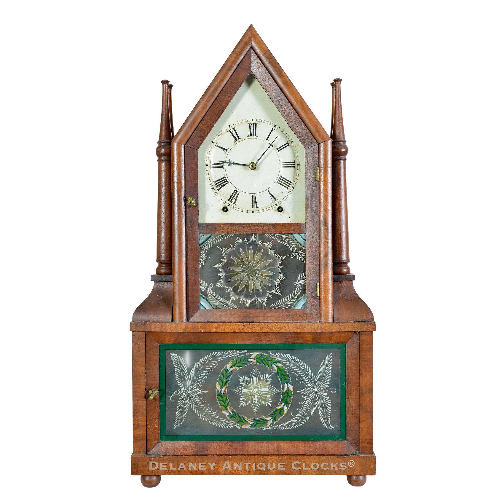 What is a W.F. Evan's Birmingham clock?
