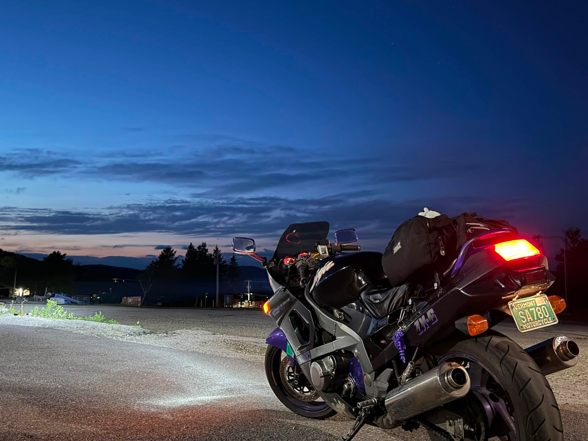 Modifying a 1991 Kawasaki ZX-6 motorcycle