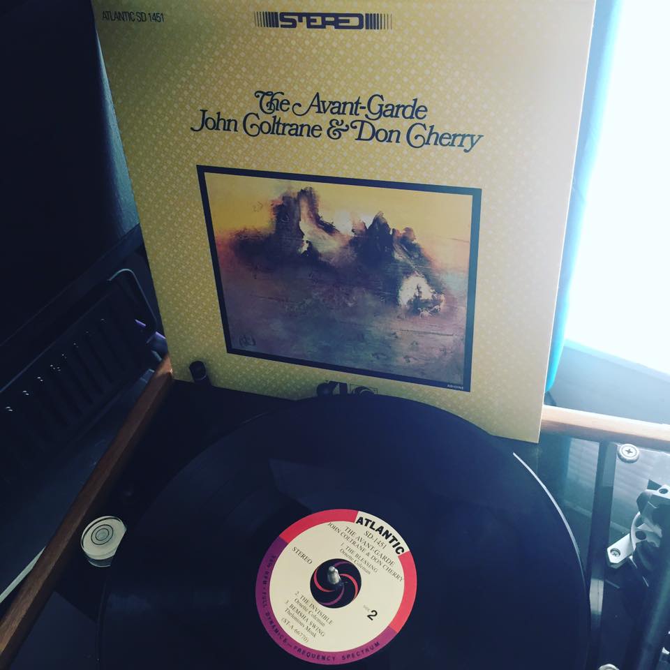 John Coltrane and Don Cherry's The Avant-Garde vinyl record