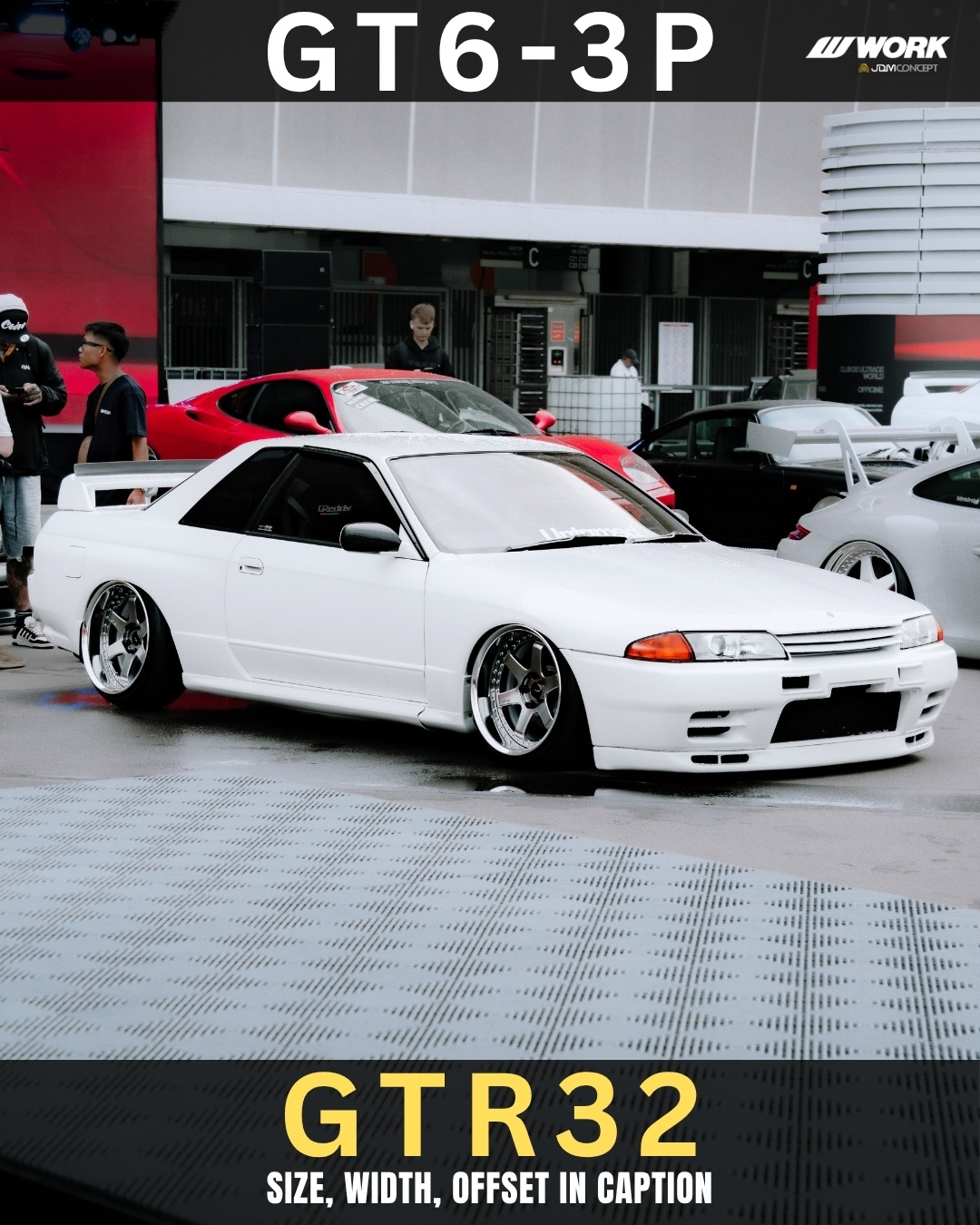 Work - GT5-3P // JDM CONCEPT X WORK WHEELS We received a lot of