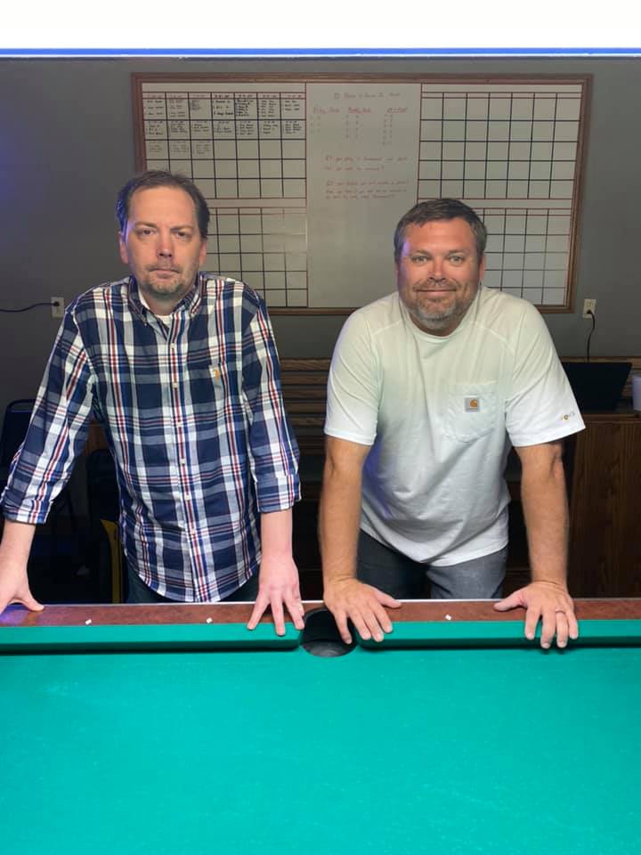 Mid America APA - Congratulations to Mark Krech (right)...