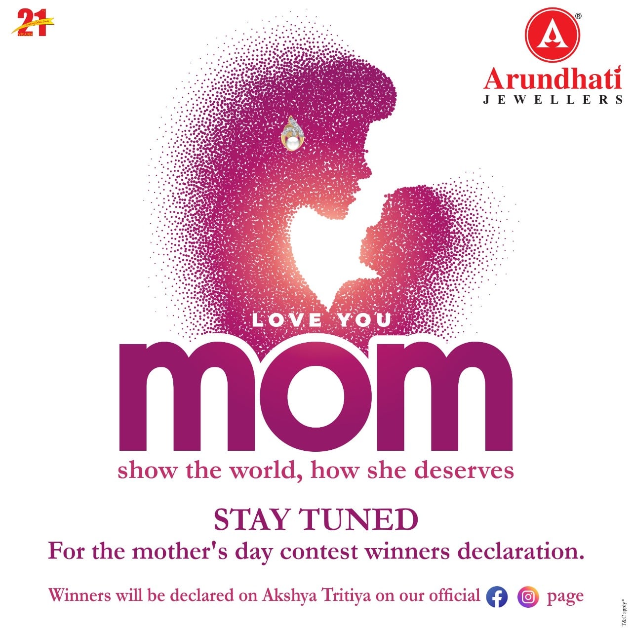 Arundhati Jewellers - Stay tuned for the mother's day contest winners ...