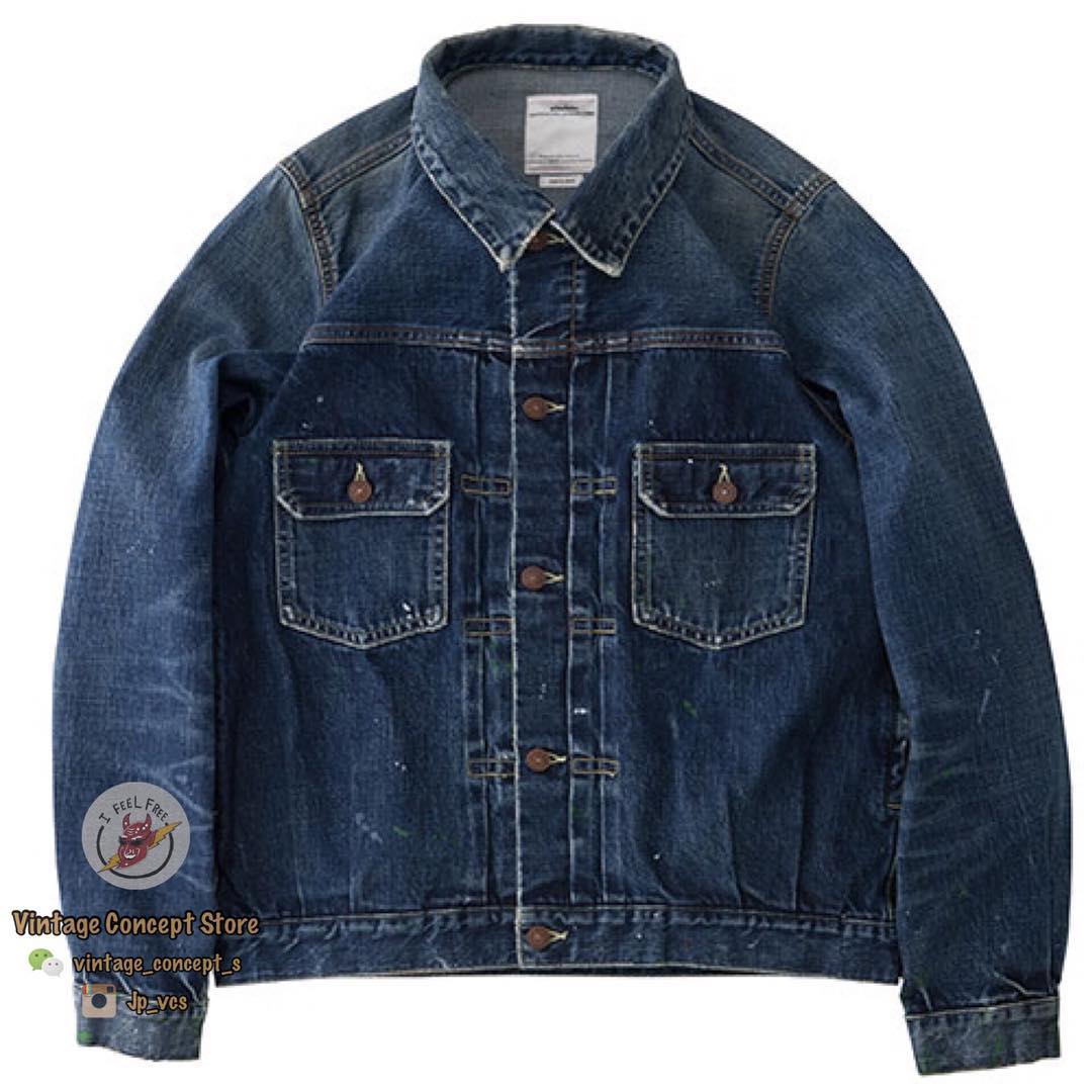 PRE ORDER] visvim 18AW SS 101 JKT JUMBO DAMAGED Welcome to order 