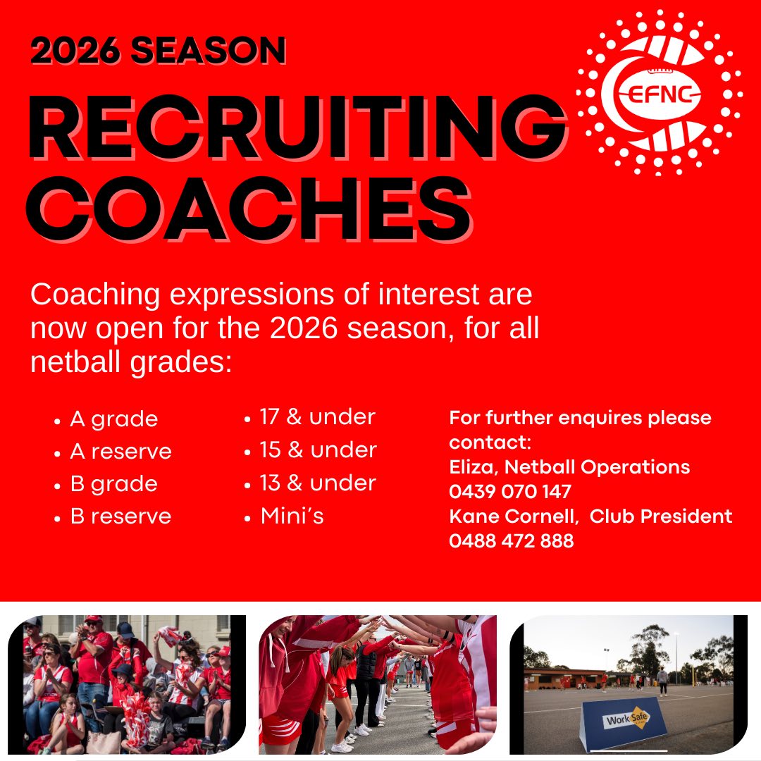We’re still on the hunt for... - Elmore Football Netball Club | Facebook