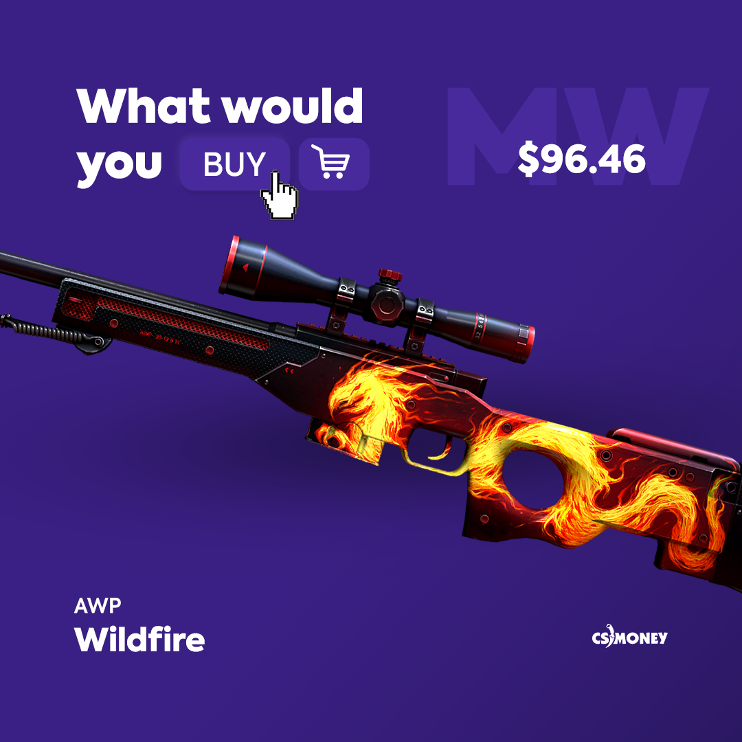 AWP Wildfire looks superb.... - Cs.money CS:GO Trading Bot | Facebook