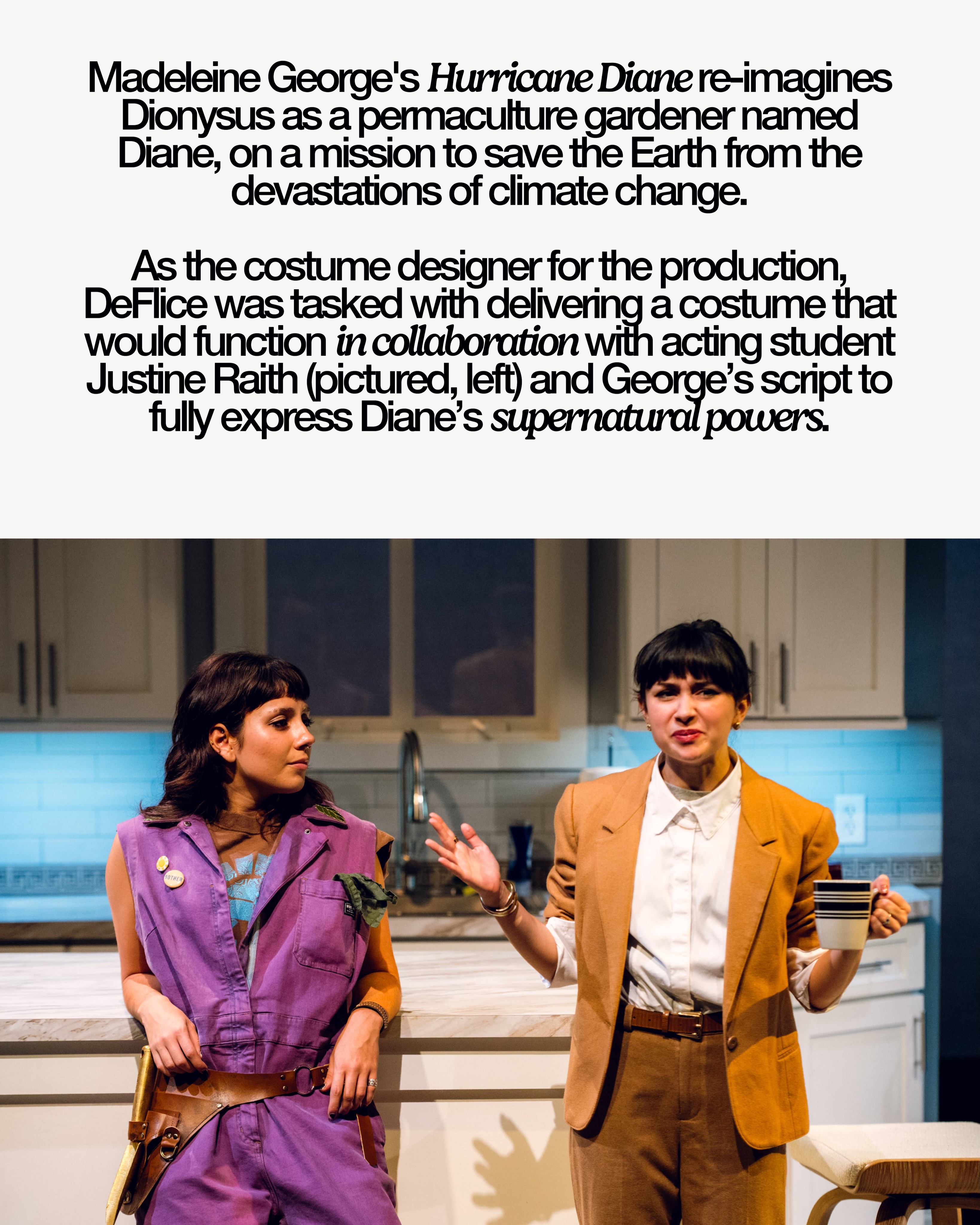 Mason Gross theater grad Izzy DeFlice on designing costumes for 