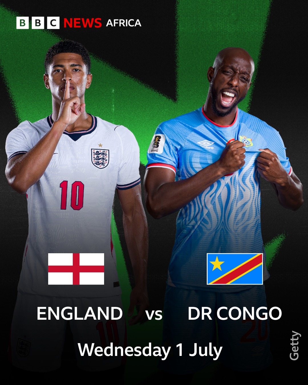 england vs dr congo