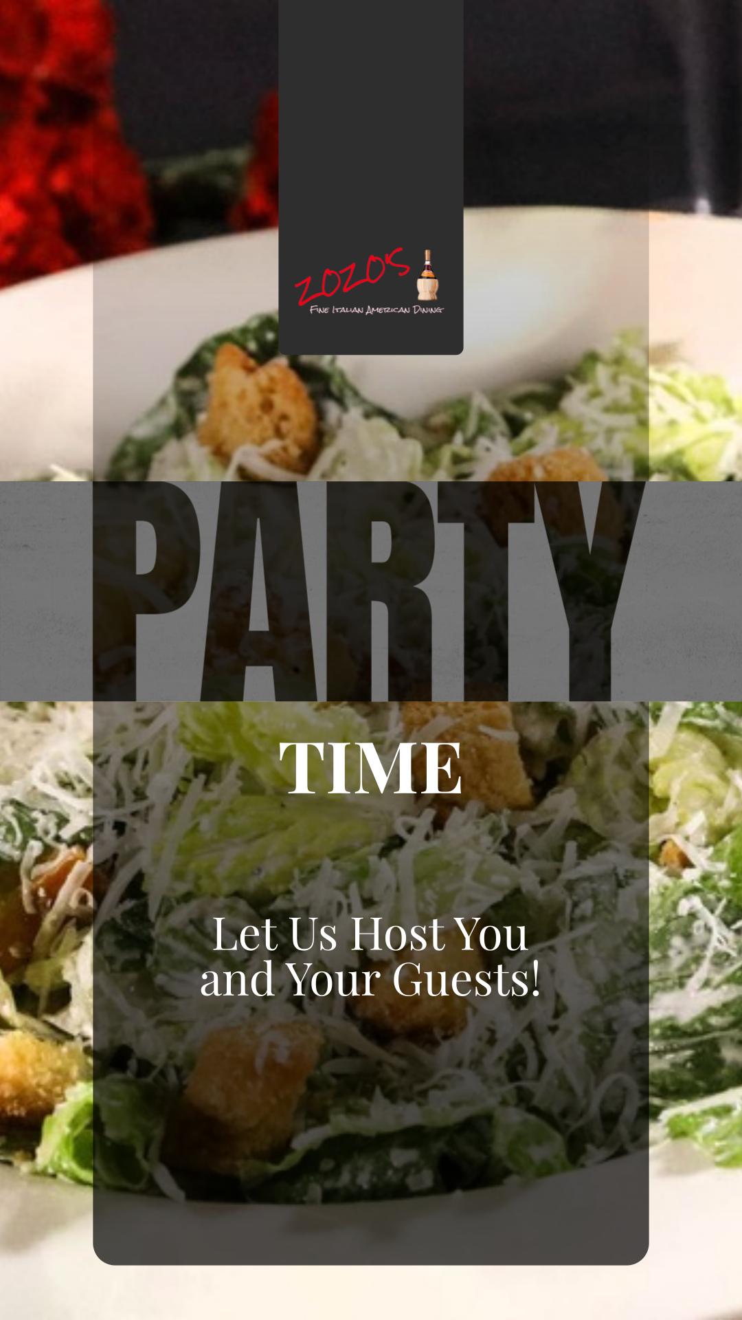 ZOZO'S Ristorante | Reno NV