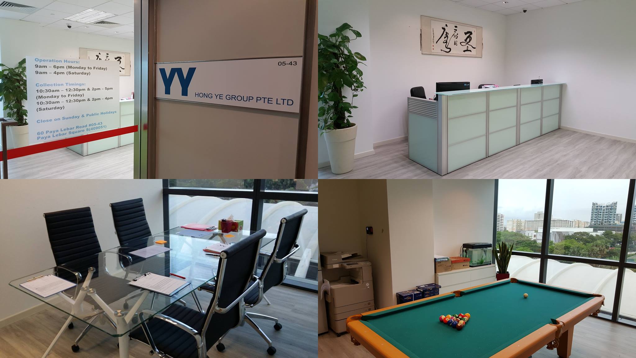 YY Hong Ye Group Pte Ltd