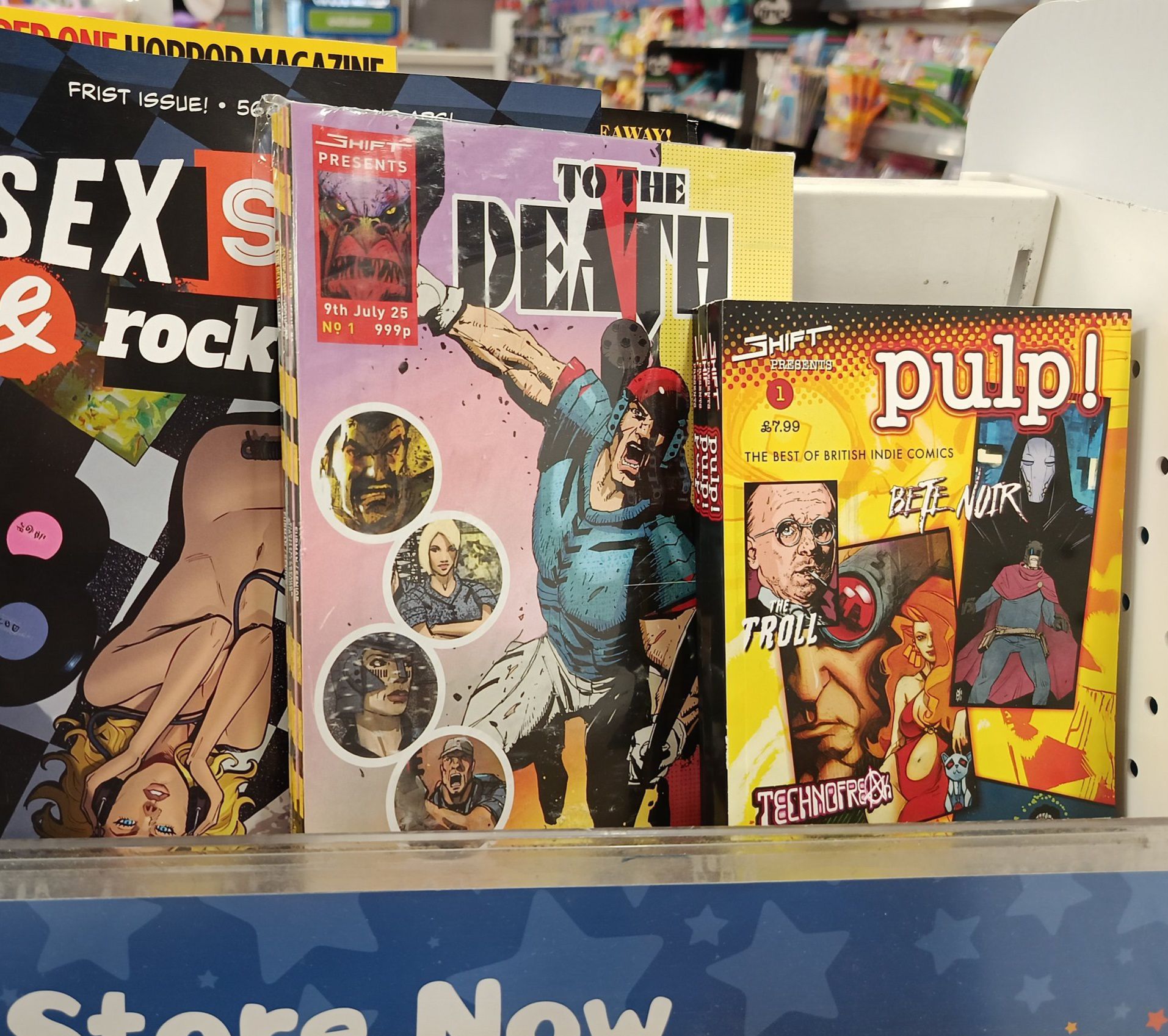 Shift - Out now in TG Jones - Shift Presents To The Death Multipack One ...