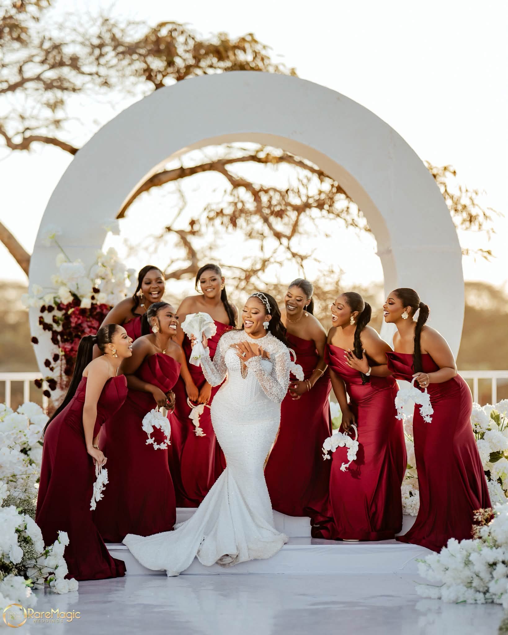 bridesmaid makeup burgundy dress They covered me at every turn 🥹🥹🥹🥹 Words can't describe how grateful I am for these women .. my God himself bless you ❤️❤️❤️❤️ Bridesmaids dresses Blissfulbond Bridal Zambia 💄 Sarah's XS-4XB:4XB Your Guide to Purple YCRF_Heels