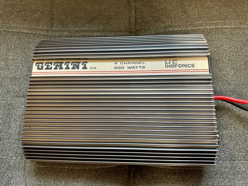 Hifonics Gemini VII Made by ZED Audio.