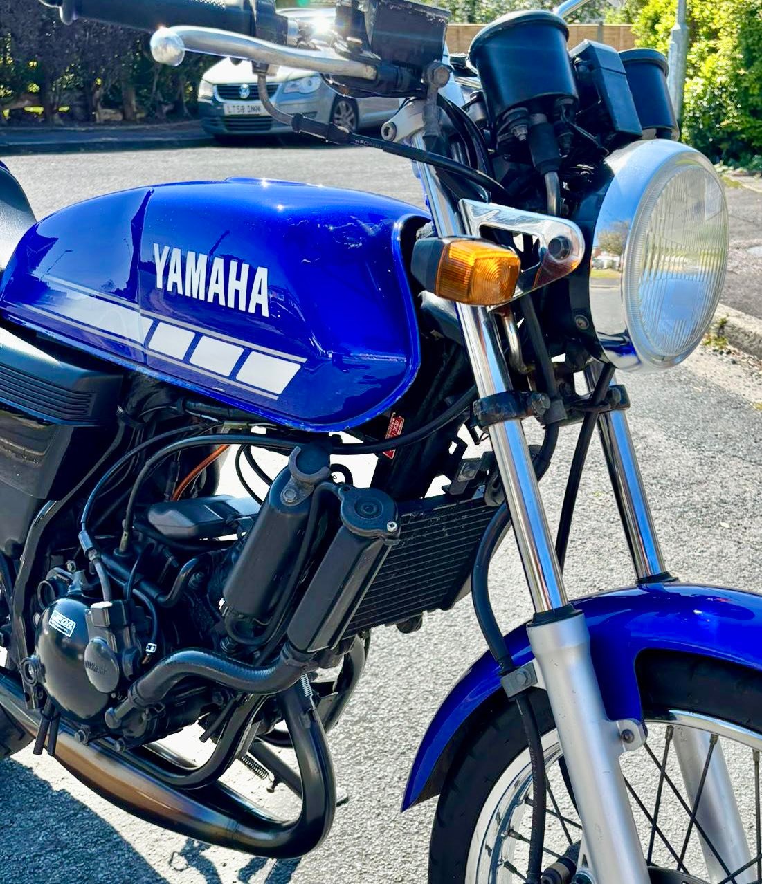 Rare Japanese import, full power, learner legal Yamaha RZ50 with