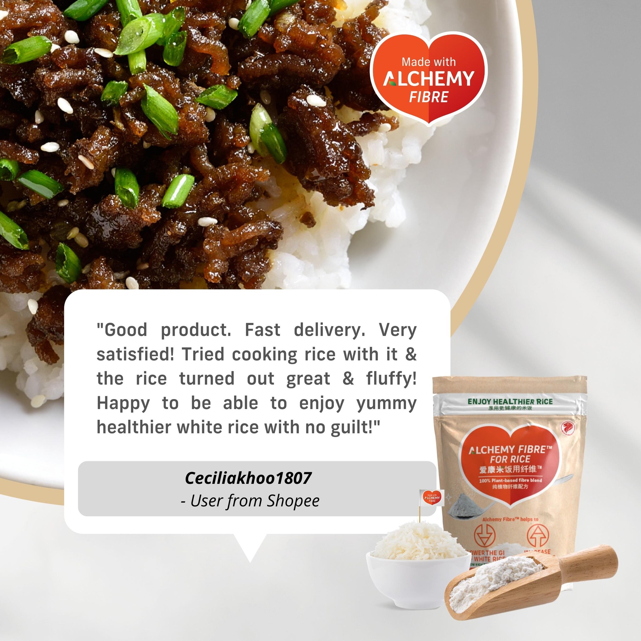 The testimonial says it all. Healthier... - Alchemy Foodtech | Facebook