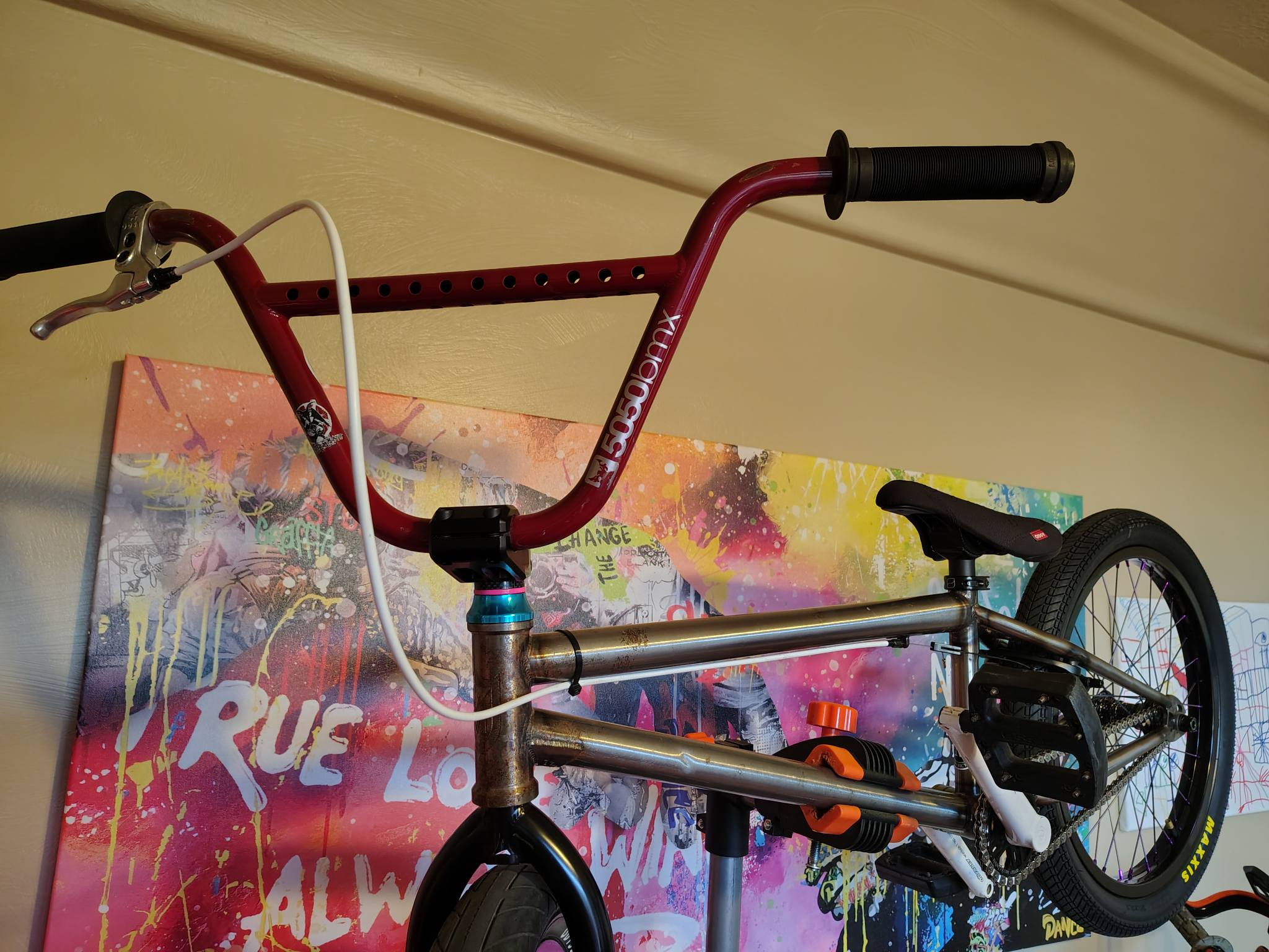 Found 21.25 LTF BMX frame after 13 years