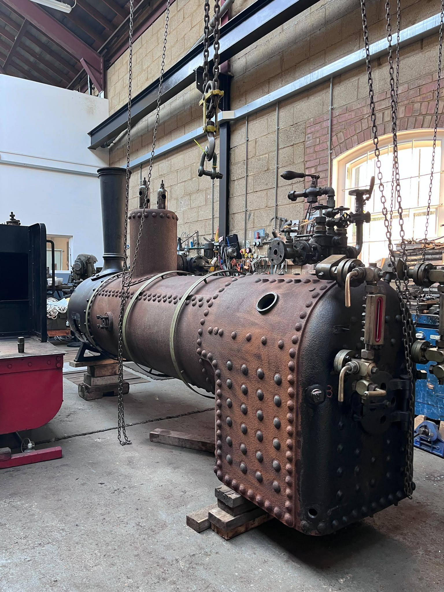 Japan's oldest locomotive on display at Railway Museum