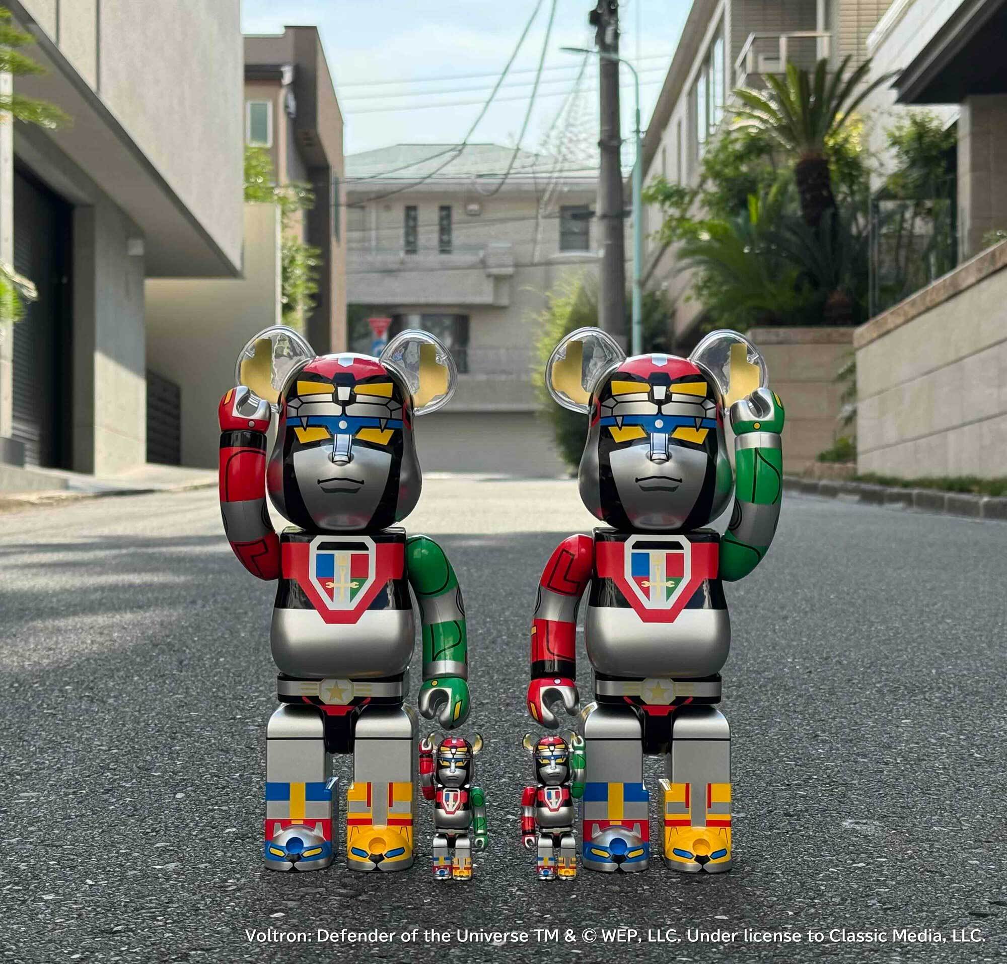 BE@RBRICK VOLTRON 100％ & 400％ フィギュア BE@RBRICK VOLTRON 100％ & 400％