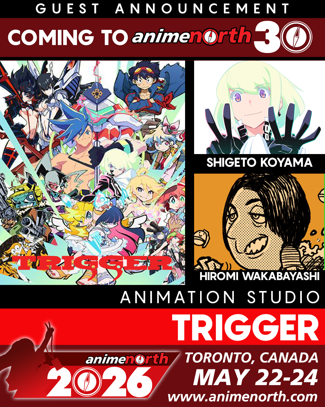 🔥HOT NEWS! Voice actress Mayumi Shintani joins Studio TRIGGER's