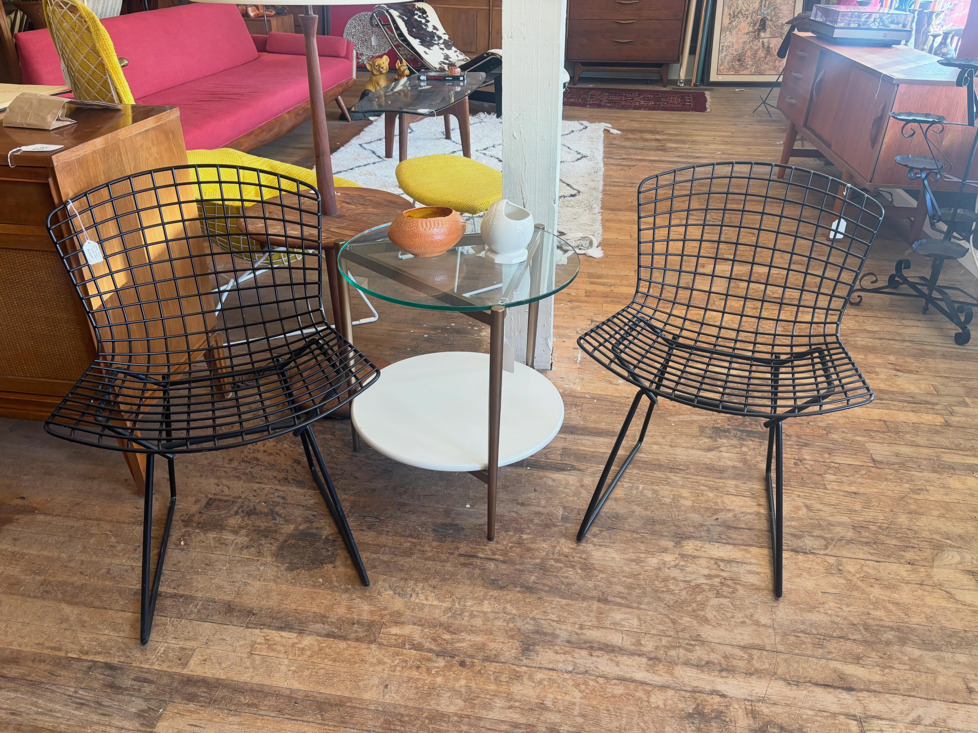The Starlite - Harry Bertoia for Knoll side chairs. Bertoia was a 