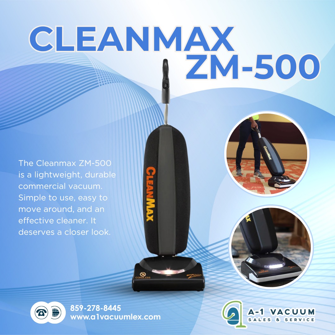 A-1 - Meet the CleanMax ZM-500 – the lightweight champ of commercial ...