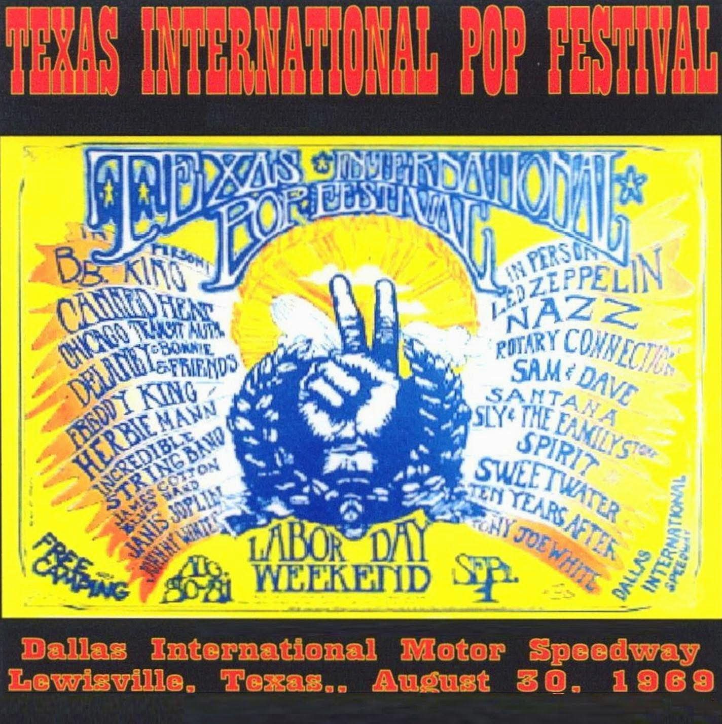 その他 Texas International Pop Festival Who attended the Texas International Pop Festival in Lewisville
