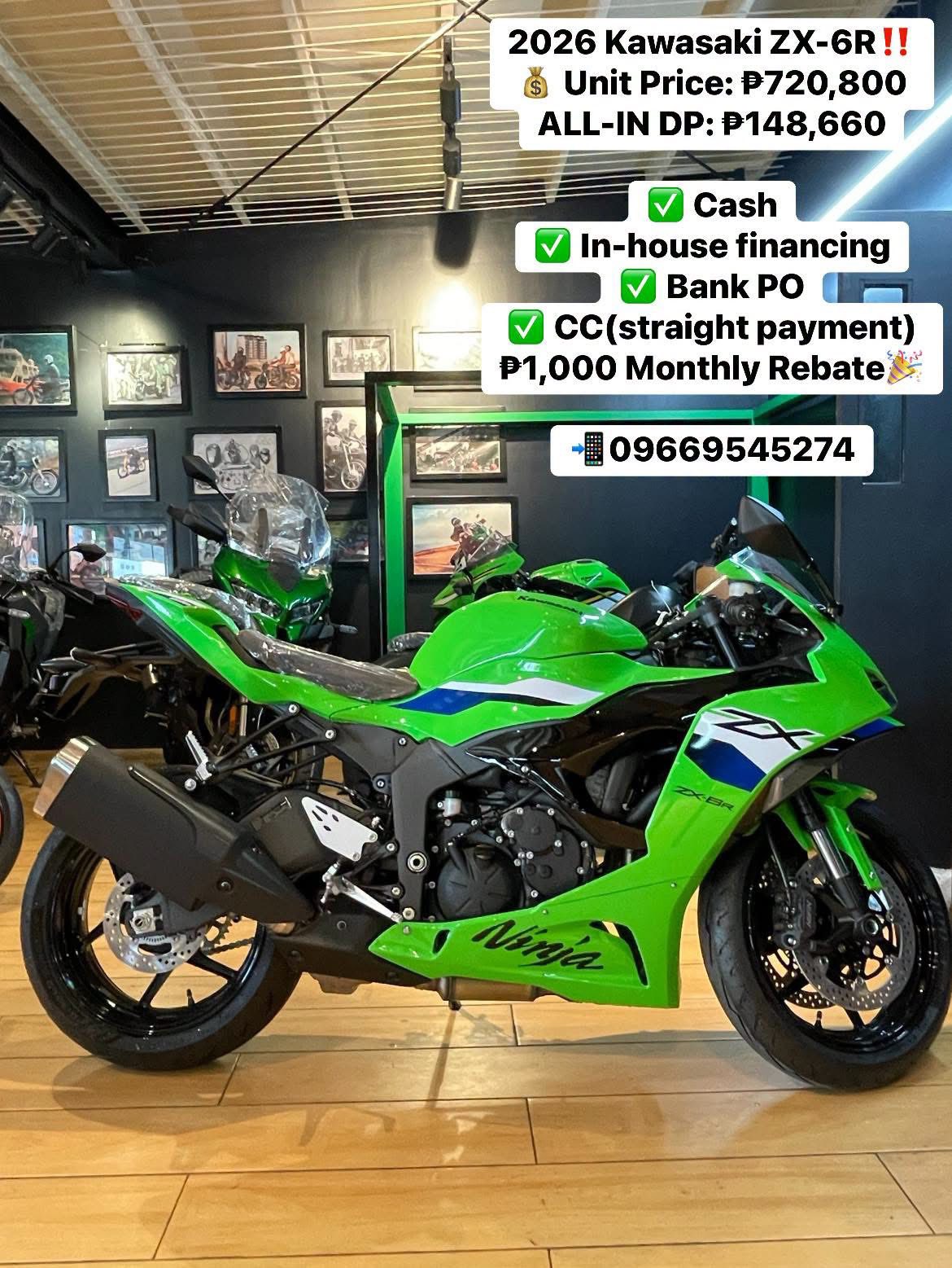 ⭐︎TRY⭐︎ Kawasaki ZX6r RENTAL 50% DISCOUNT 2,999php PROMO ‼️‼️‼️ *No