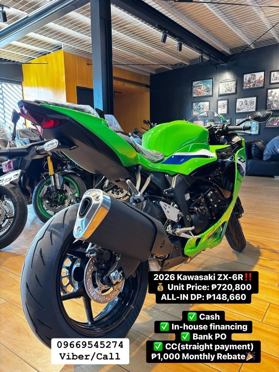 Kawasaki ZX6r RENTAL 50% DISCOUNT 2,999php PROMO ‼️‼️‼️ *No