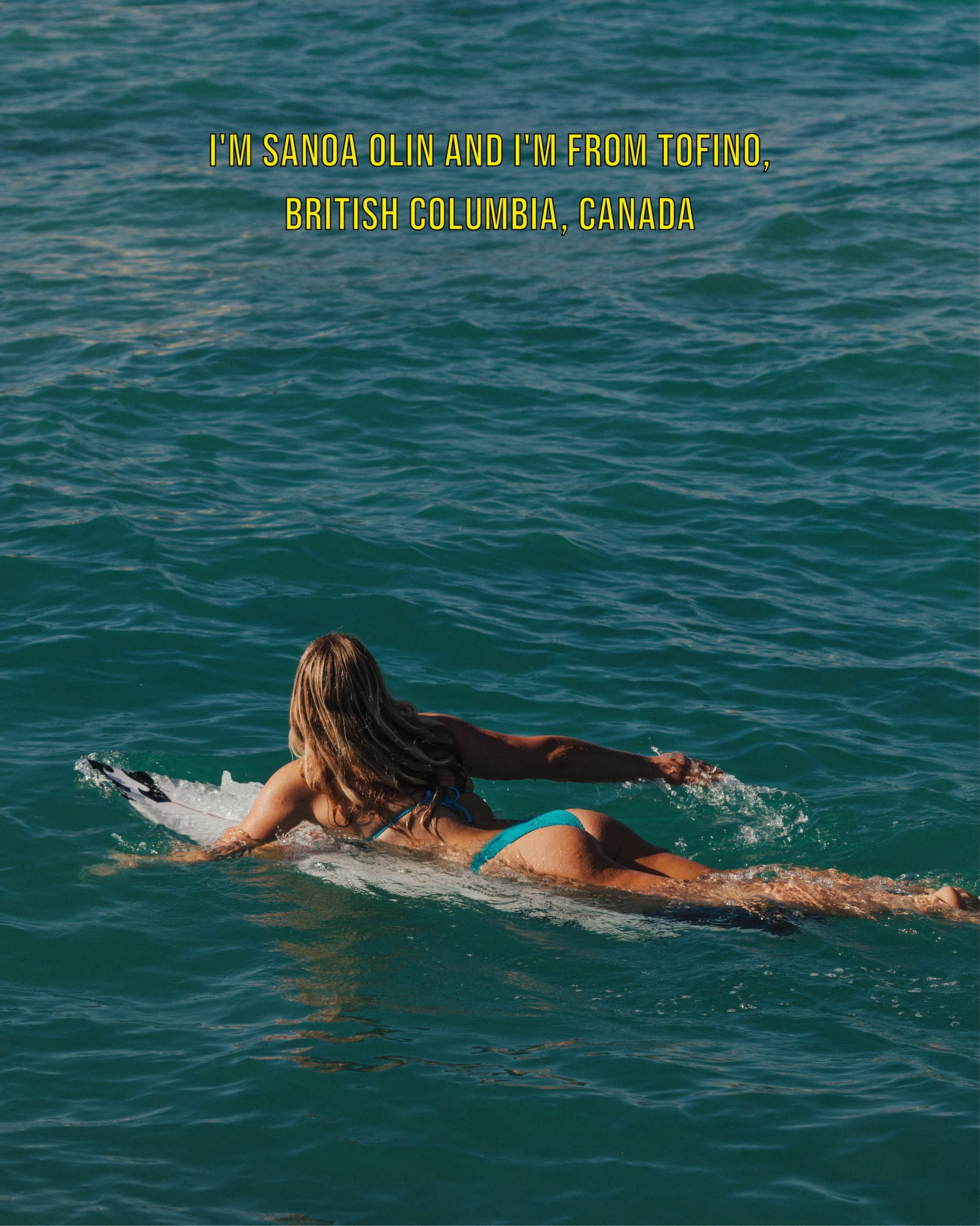 I love surfing because it brings me closer to nature and makes me 