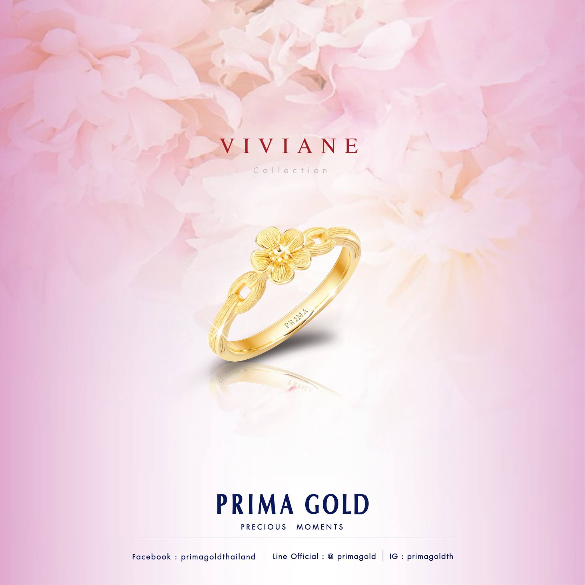 Prima Thailand - ลวดลายคลาสิค ผสมผสานกับดอกไม้ขนาดเล็ก ได้ชิ้นงานที่ดู ...