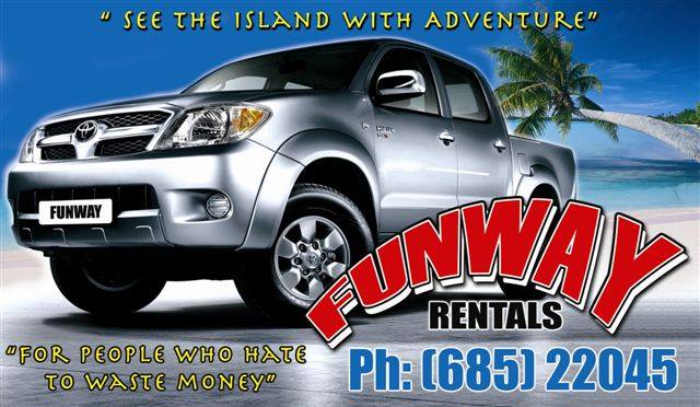 Funway Rentals Samoa | Apia Samoa