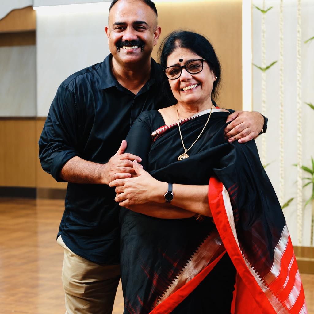 With love my Nalini Menon and her magic !! Sambar | Prawns | Popadam ...