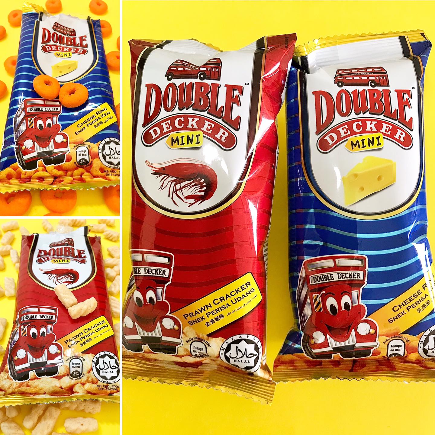 SuperSnacking - ️Double Decker💙Prawn 🦐Cheese 🧀ring!!...