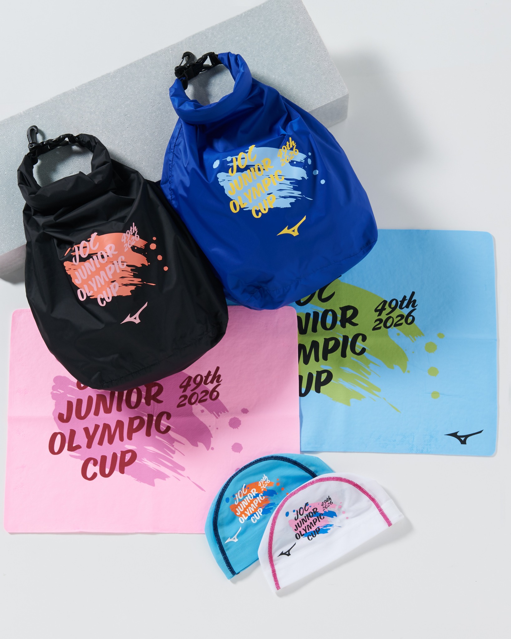 ⭐️新品未開封⭐️サーフボード 東京オリンピック キッズジュニアサイズ Mizuno - ＼JOC JUNIOR OLYMPIC CUP 2026／ ダイナミックなカラーが夏