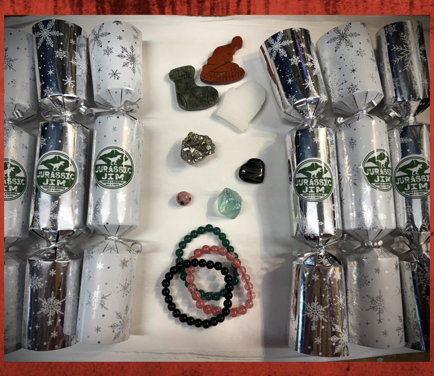 Jurassic - 🎄🎄🎄🎄🎄🎄🎄🎄🎄🎄🎄🎄🎄🎄 2025 Jurassic Jim CRYSTAL Christmas Crackers ...