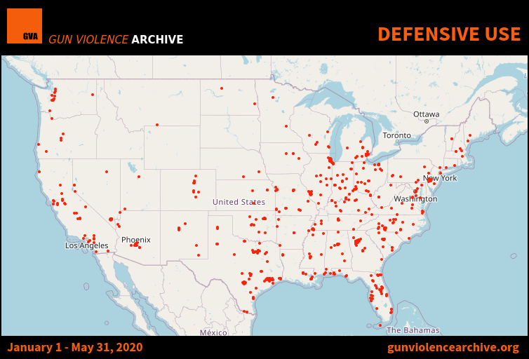 Here are a few of our custom maps... - Gun Violence Archive