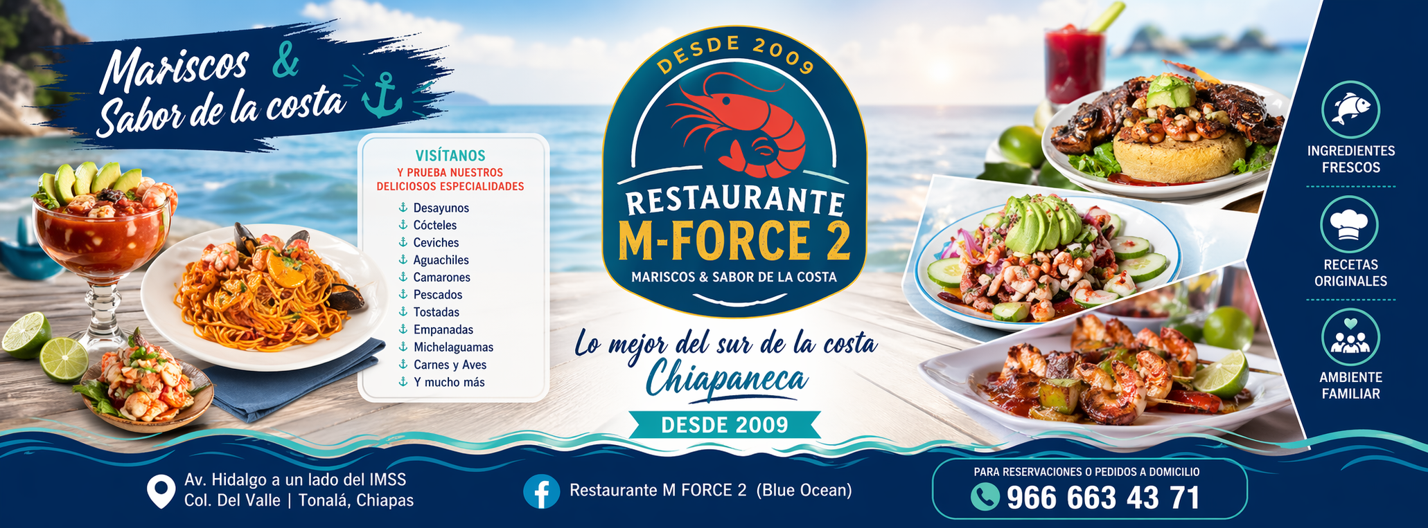 Restaurante M FORCE 2 | Tonalá