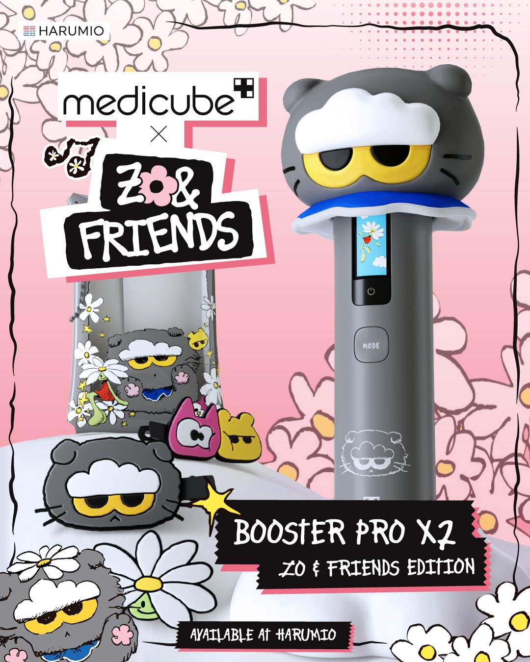 Glow Up with the Limited-Edition Medicube x ZO & FRIENDS Booster