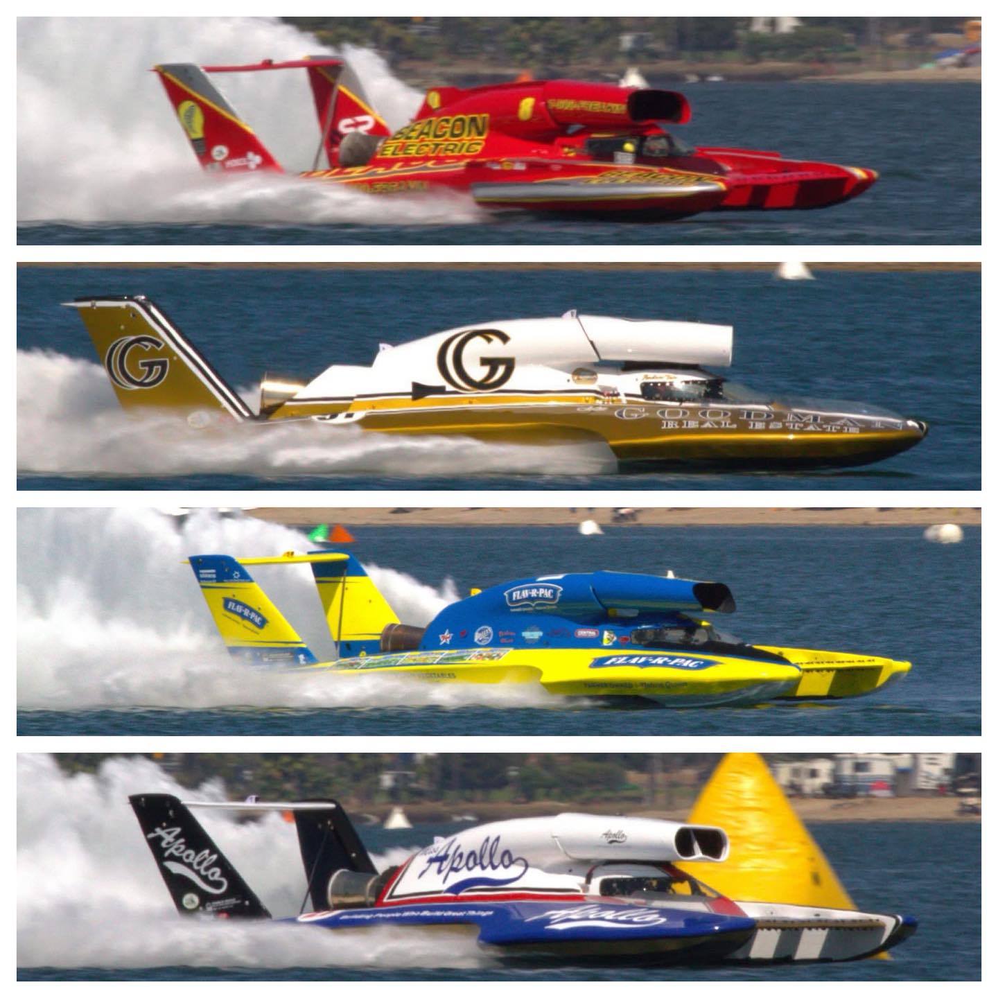 Hydro News - San Diego Bayfair Final Heat Results Sunday... | Facebook