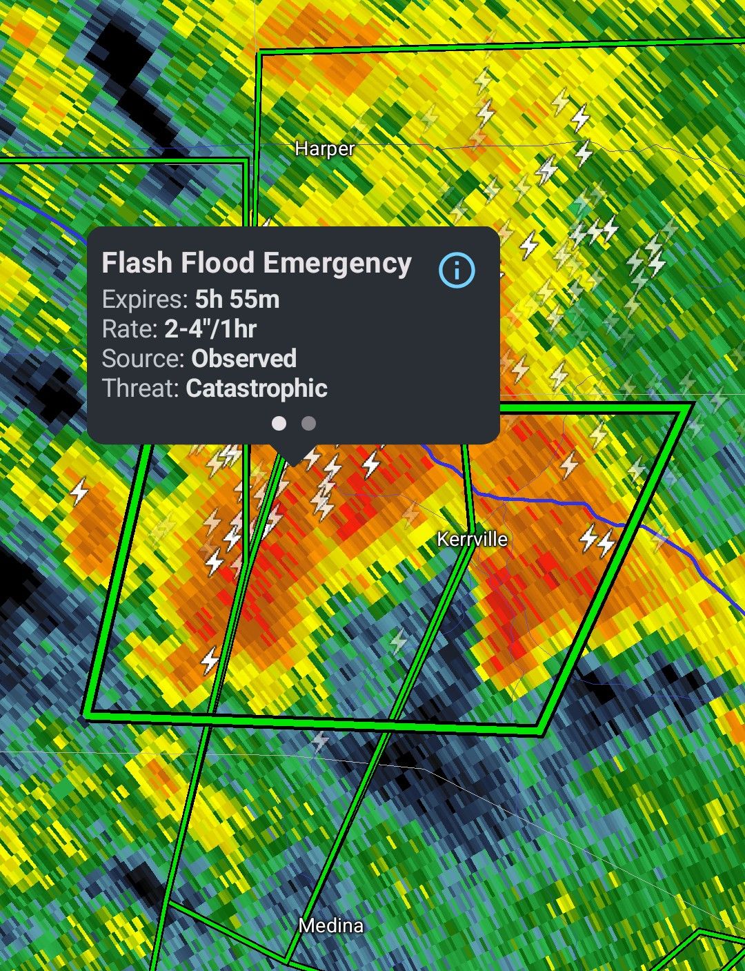 Anthony - BREAKING: A FLASH FLOOD EMERGENCY has been issued for