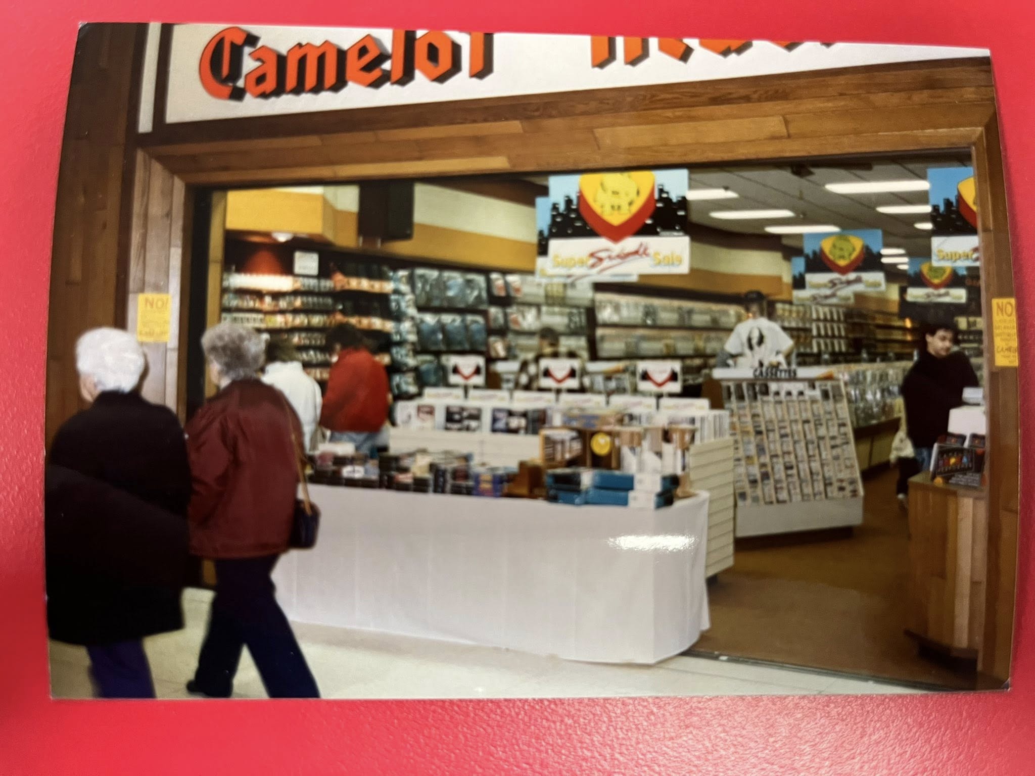 Camelot Music store in Chambersburg Mall, PA